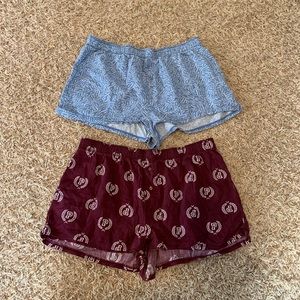 2 Pairs of Victoria Secret PINK Boxer Shorts